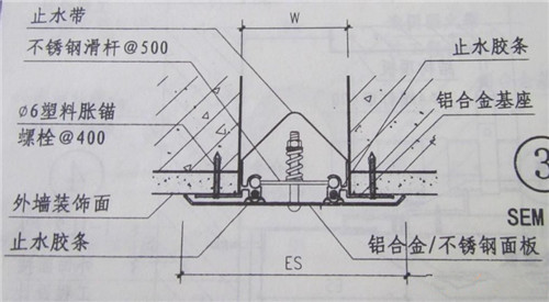 变形缝安装-常熟市古里镇白茆联杰建筑变形缝装置厂